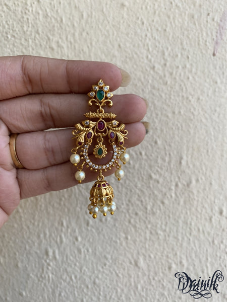 Small jhumka kudi earrings gold silver designs buy online swaabhi